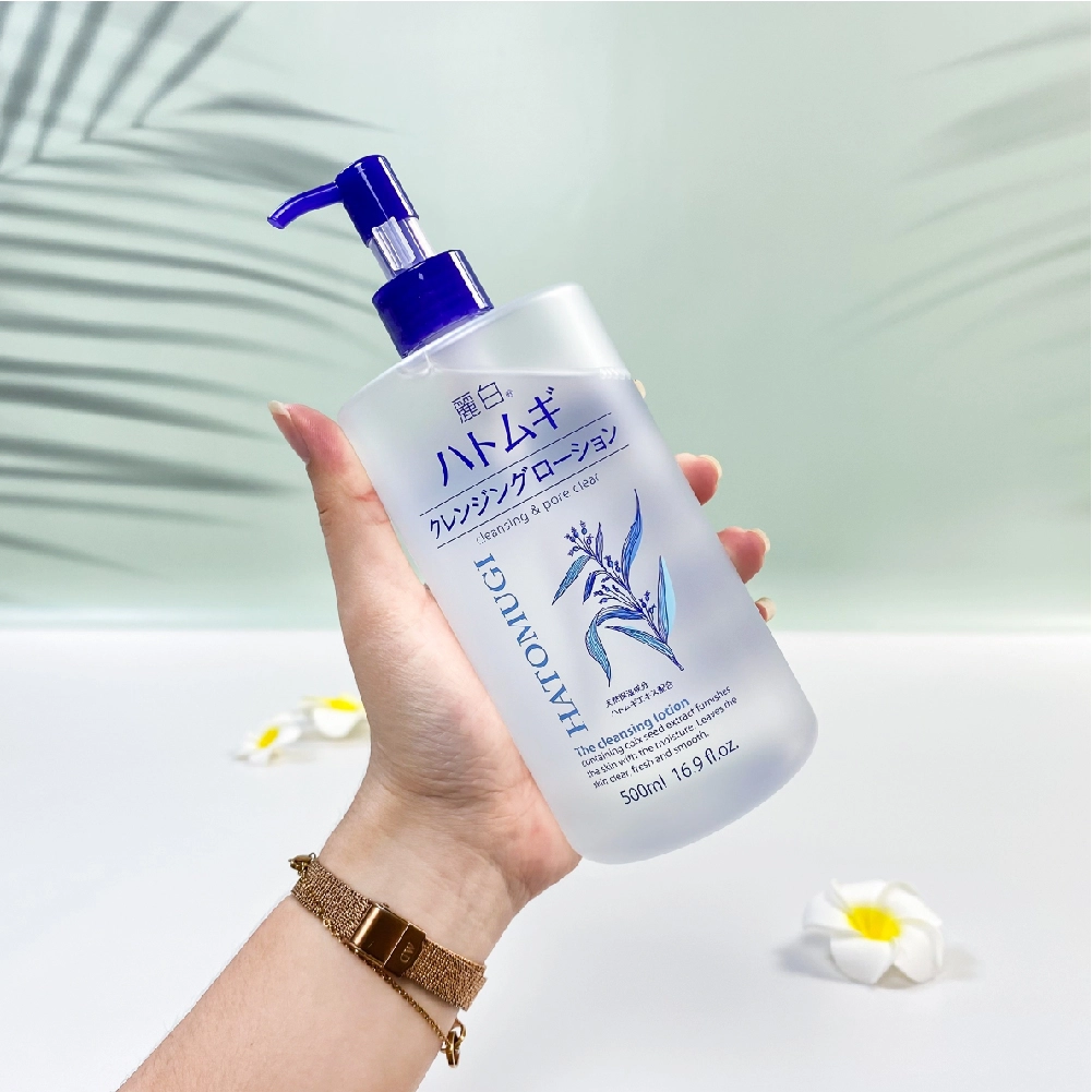 Nước Tẩy Trang Hatomugi Ý Dĩ Dưỡng Ẩm, Làm Sáng Da 500ml