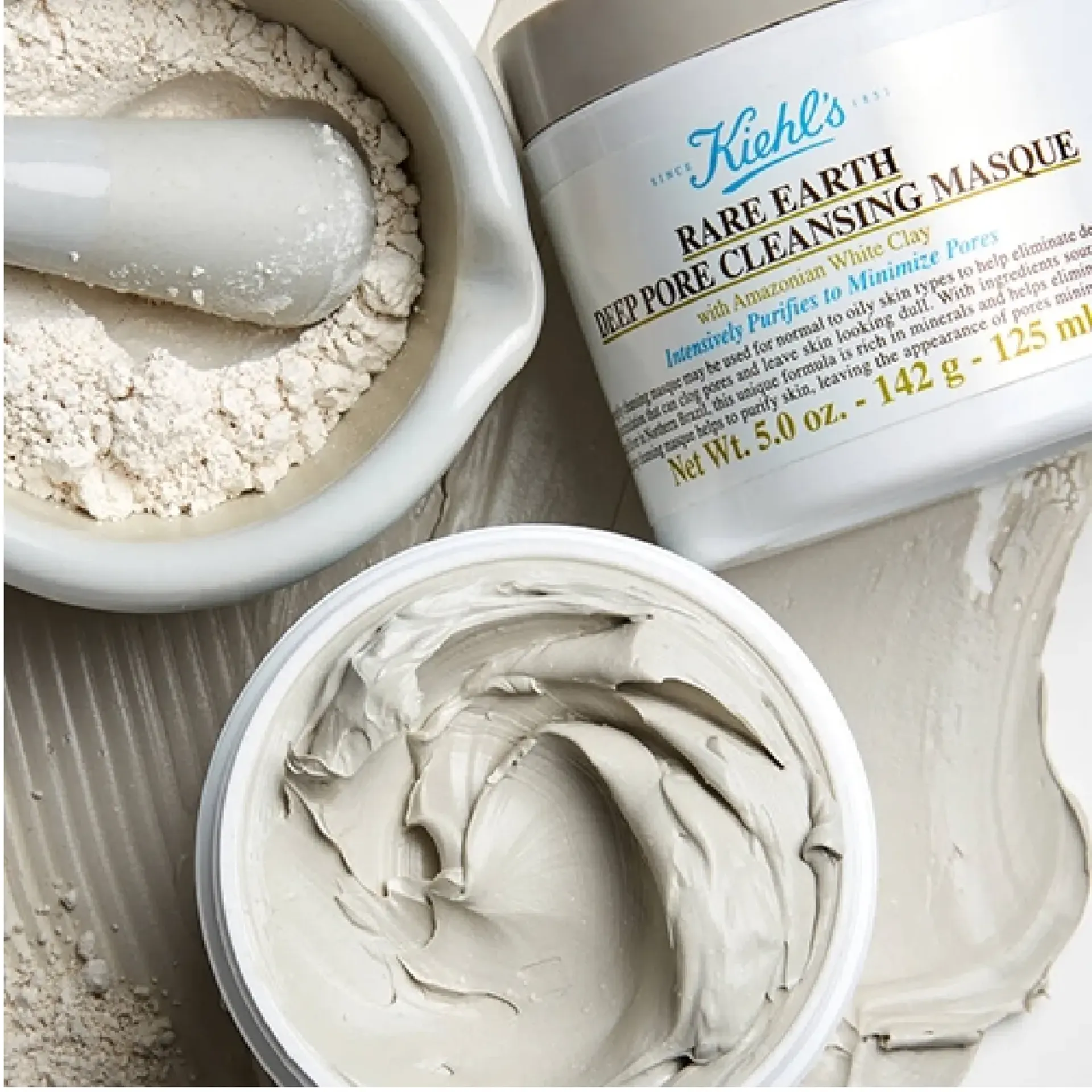 Mặt Nạ Đất Sét Kiehl's Rare Earth Deep Pore Cleansing Masque 125ML