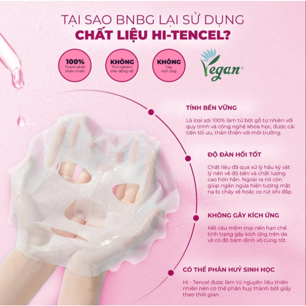 BNBG Skinbooster Mask 30ml&nbsp;đến từ H&agrave;n Quốc với tinh chất dưỡng da dịu nhẹ, gi&uacute;p cấp ẩm, phục hồi v&agrave; cải thiện l&agrave;n da hiệu quả. Set gồm nhiều loại mặt nạ với c&ocirc;ng dụng kh&aacute;c nhau, ph&ugrave; hợp cho mọi loại da, kể cả da nhạy cảm.