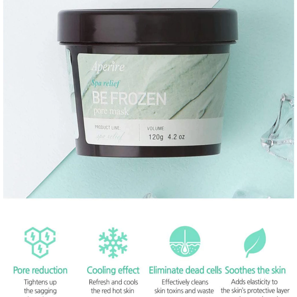 Mặt nạ đất sét Aperire Spa Relief Pore Mask 120g