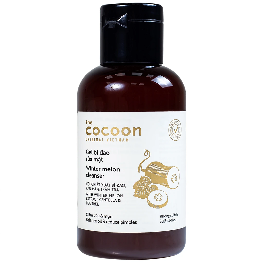 Gel rửa mặt bí đao Cocoon 140ml