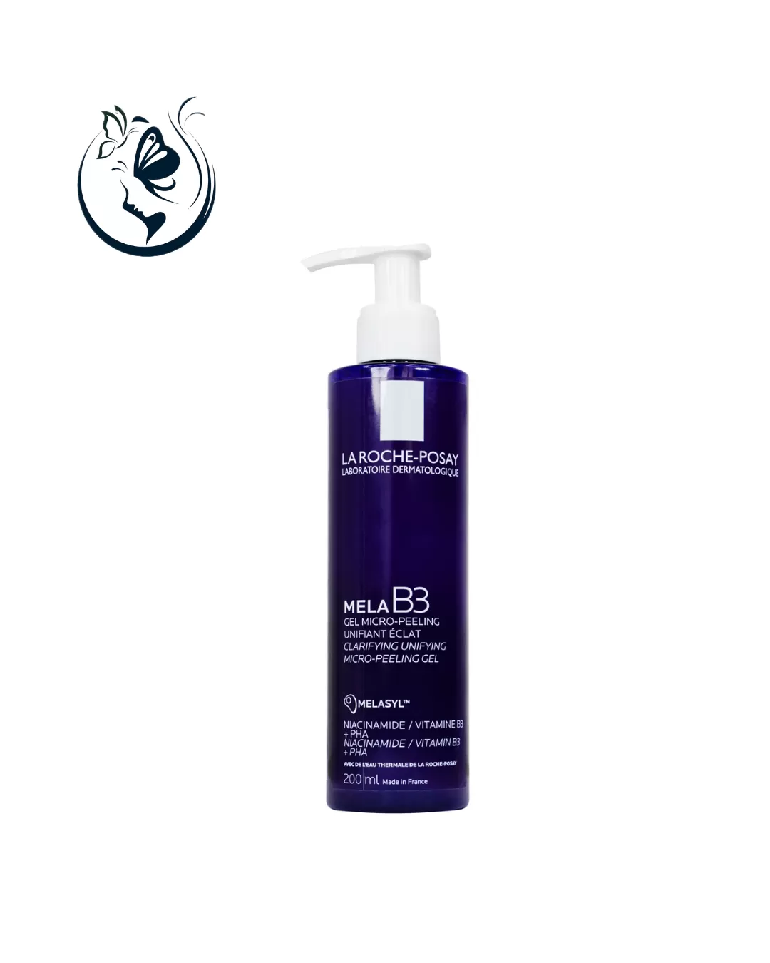 Sữa rửa mặt La Roche-Posay Mela B3 Gel Micro-Peeling Clarifying 200ml mờ thâm nám, dưỡng da sáng và đều màu