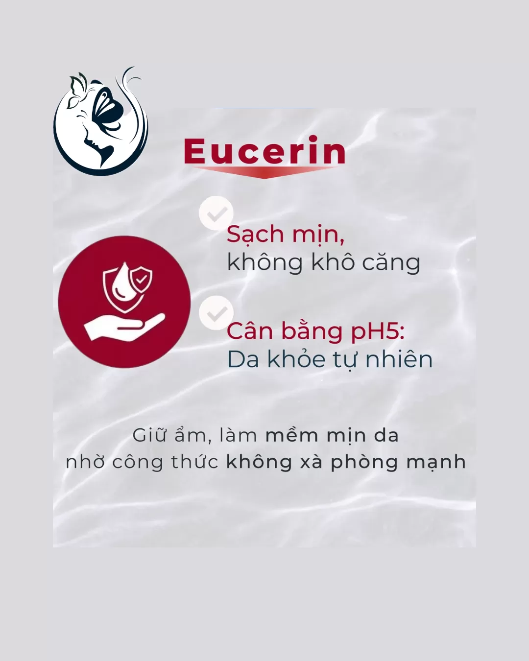 Sữa rửa mặt Eucerin pH5 Facial Cleanser Sensitive Skin 400ml