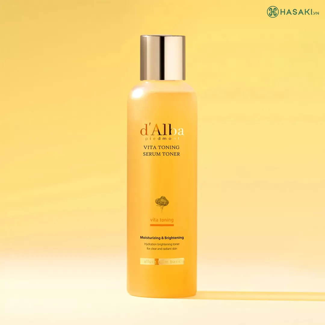 Toner d'Alba Cải Thiện Lỗ Chân Lông, Dưỡng Ẩm Da 180ml