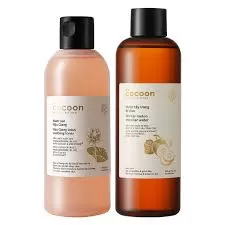 Combo Cocoon (Nước Cân Bằng Sen Hậu Giang 310ml + Nước Tẩy Trang Bí Đao 500ml)