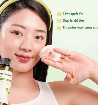 Nước tẩy trang rau má Cỏ Mềm 150ml