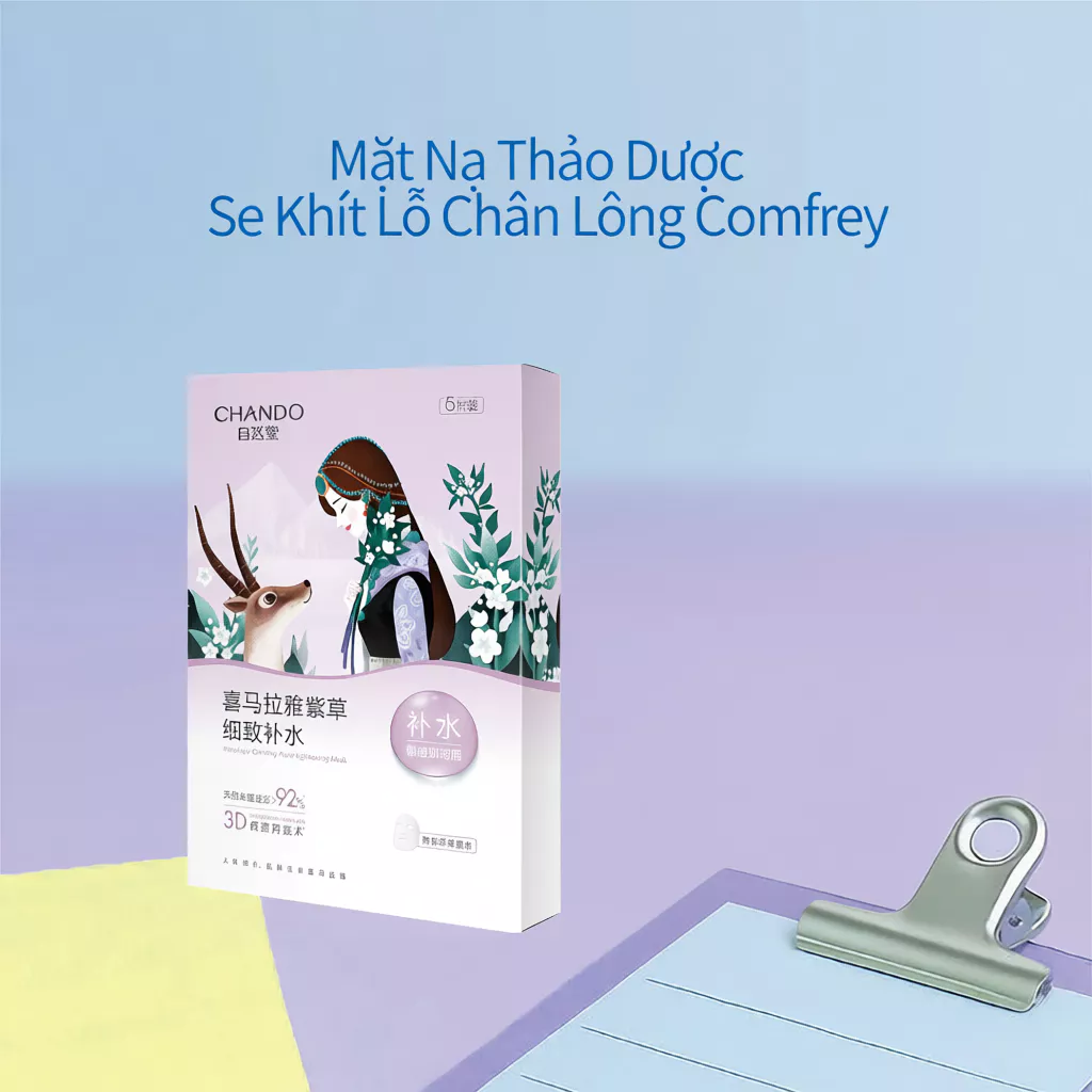 COMBO 3 Mặt nạ thảo dược CHANDO Himalaya 26mL