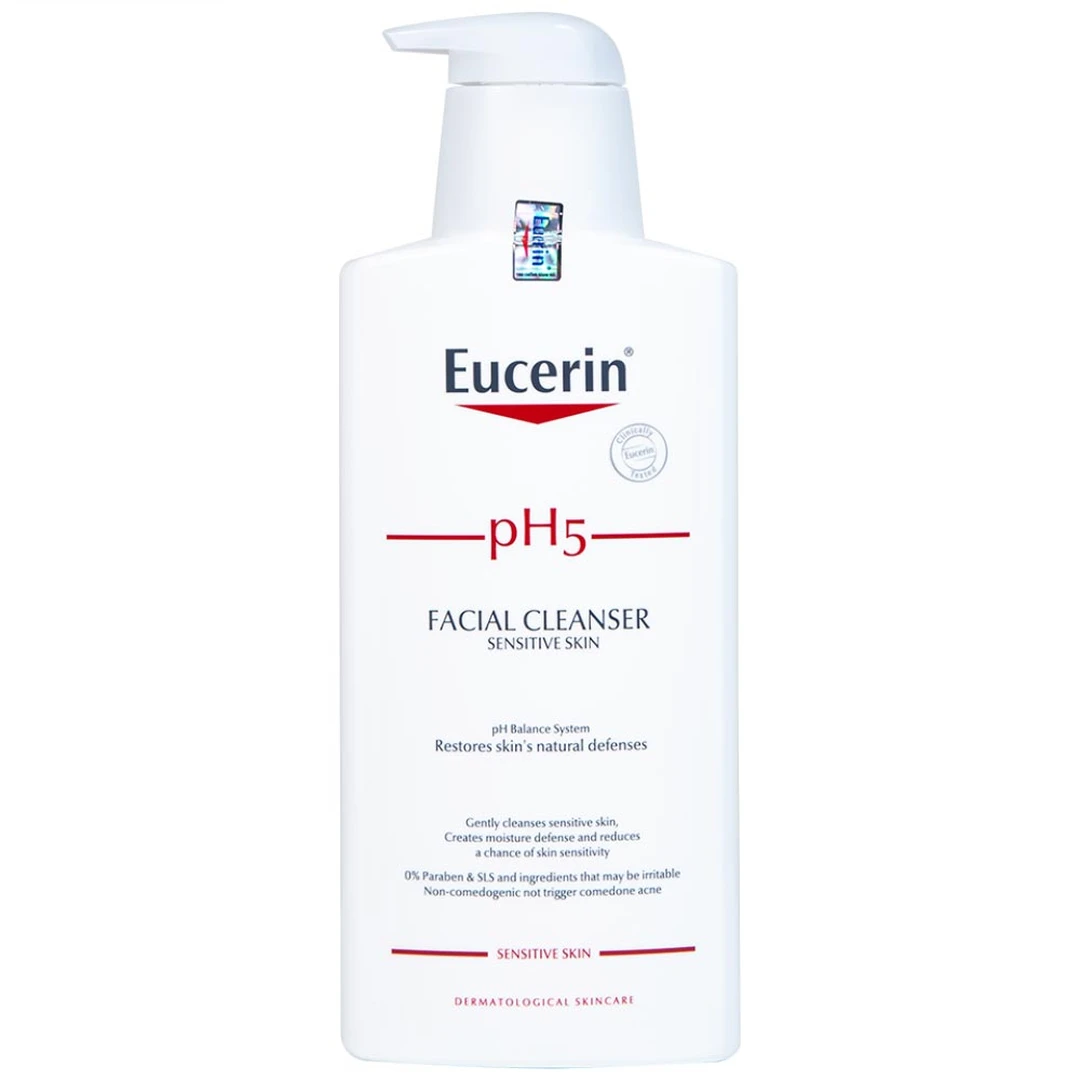Sữa rửa mặt Eucerin pH5 Facial Cleanser Sensitive Skin 400ml