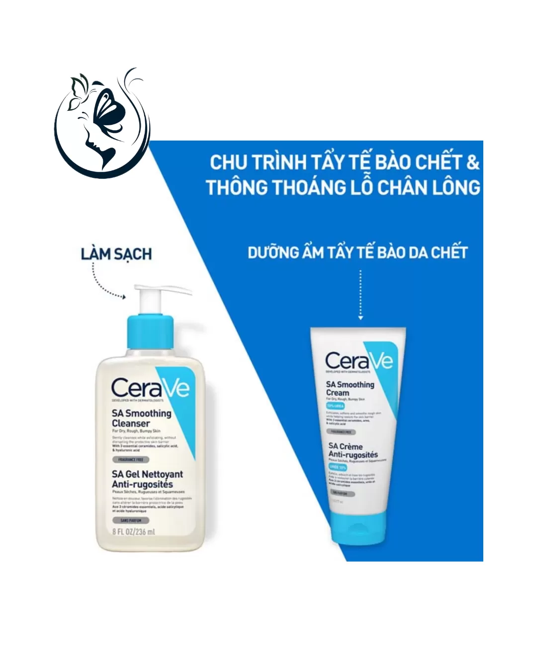 Sữa rửa mặt Cerave Sa Smoothing Cleanser 236ml